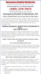 Mobile Screenshot of emergencydentistrochesterny.com