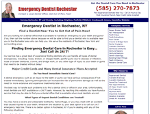 Tablet Screenshot of emergencydentistrochesterny.com